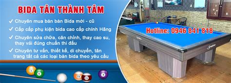 Billiards Tan Phong – Sản Xuất – Mua Bán – Lắp Đặt Bàn Bida.